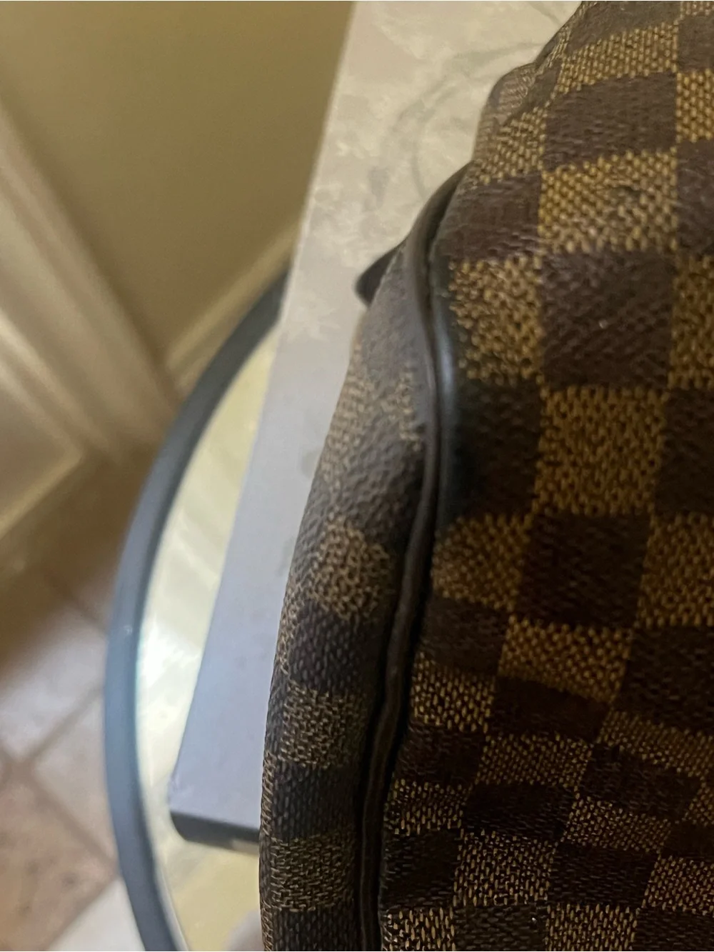 Authentic Louis Vuitton Speedy 30 Damier with Lock
